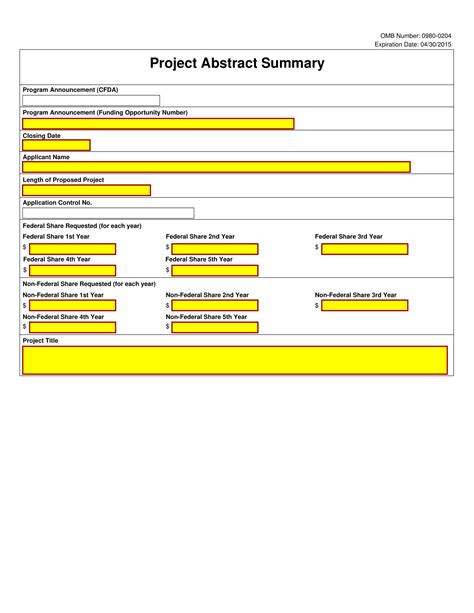 Image result for Project Abstract Summary