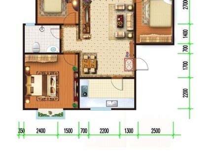 110平米户型装修图2019-房天下家居装修网