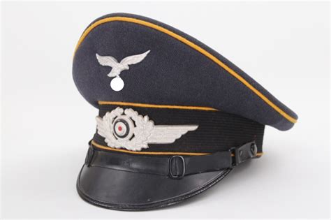 ratisbon's | Luftwaffe flying troops EM/NCO visor cap - Hierteis ...