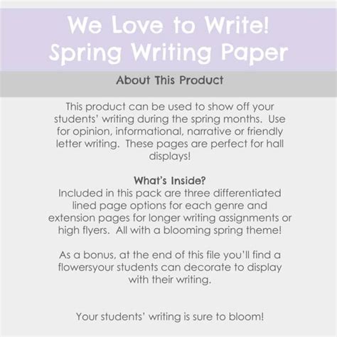 Image result for Write About Spring