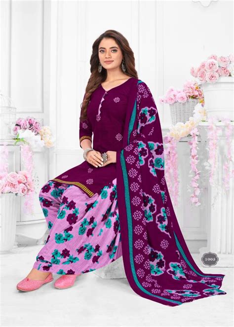Kesariya Patiyala Vol-1 Cotton Designer Exclusive Dress Material ...