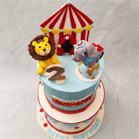 Circus Theme Cake | Circus Cake | Order Custom Cakes in Bangalore ...