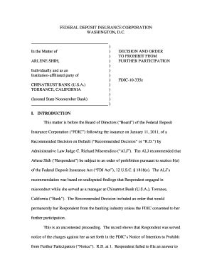 Fillable Online fdic Individually and as an - fdic Fax Email Print ...