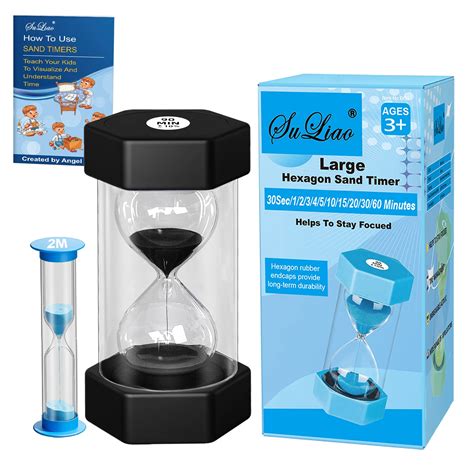 Suliao Hourglass 90 Minute Sand Timer For Kids Large 6 | Desertcart INDIA