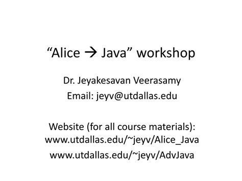 Java Alice 的图像结果