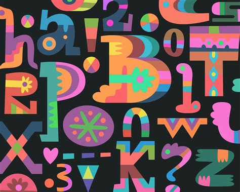 Image result for Fill Color Font Design