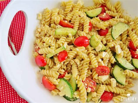 Pasta Salad with Sweet Balsamic Dressing - The Country Cook