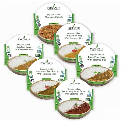 Food Earth Six Flavor Variety Pack Ready To Eat Indian | Desertcart INDIA