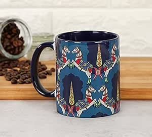 Buy India Circus by Krsnaa Mehta Royal Kaleidoscope Ceramic Coffee Mug ...