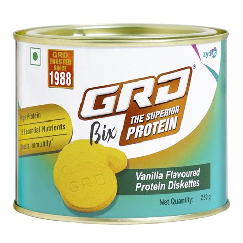GRD Bix Superior Protein Diskettes, Healthy Tasty Biscuits Enriched wi ...