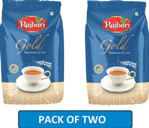 Rajbari Gold 250g x 2 | Blended with Aromatic Long Leaves | Strong ...