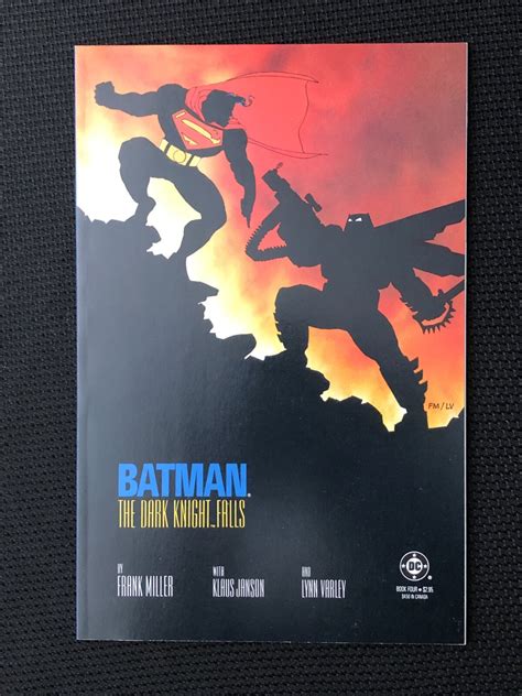 Batman: The Dark Knight Falls 1st Printing, Book Four (1986) VF+ [ 8.5 ...