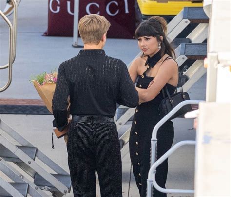 XOCHITL GOMEZ Hangs Out Backstage with Robert Irwin Before Dancing with ...