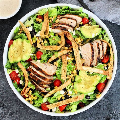 Santa Fe Salad With Chicken, Corn, And Black Beans, 47% OFF