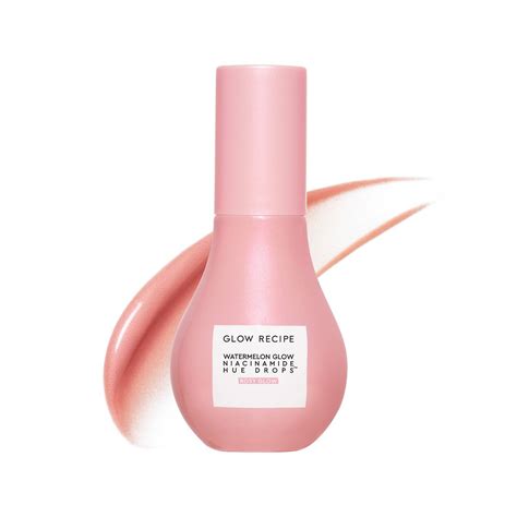 GLOW RECIPE Watermelon Glow Niacinamide Hue Tinted Drops Face Serum ...
