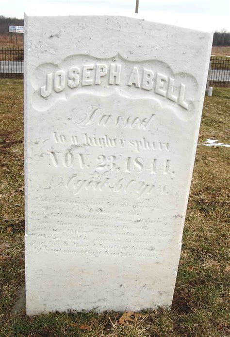 Joseph Abell (1784-1844) - Find a Grave Memorial