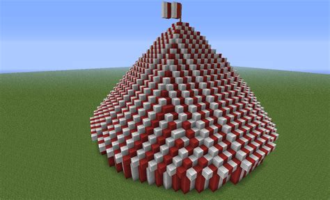 Minecraft Circus Tent Tutorial 的图像结果