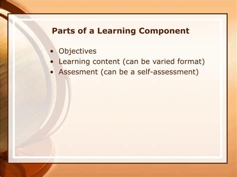 Image result for Learning Module Parts