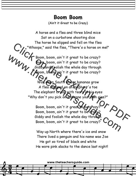 Chicka chicka boom boom lyrics - sratling