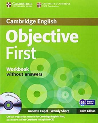 Buy Objective First Workbook without Answers with Audio CD Book Online ...