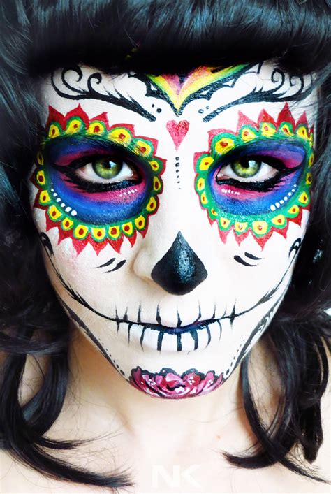 Mexican Sugar Skull Painting at PaintingValley.com | Explore collection ...