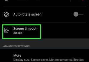 Image result for Adjusting Screen Timeout