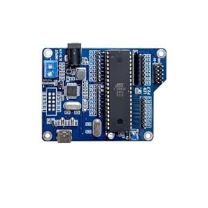 8051 Development Board AT89S52 with Onboard Type-C USB Programmer ...