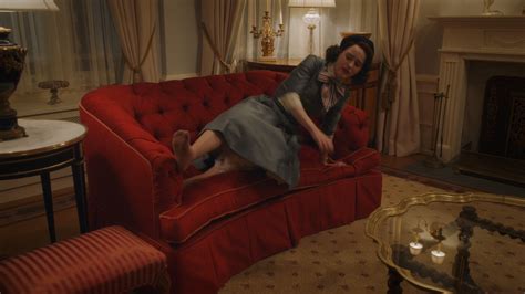 Rachel Brosnahan's feet