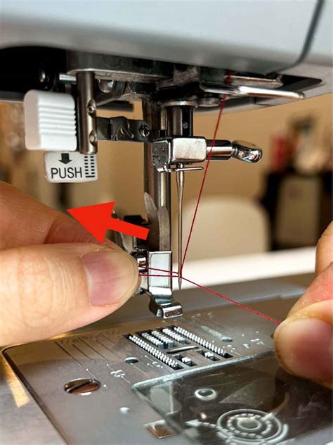 Image result for How to Thread Needleon 158 19131 Machine