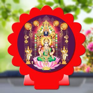 GiftsRange Balaji with Lakshmi Red Car Dashboard Idol Premium ...