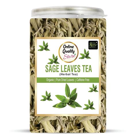 Online Quality Store Dried Sage Leaves Tea 100gm | 100% Pure & Original ...