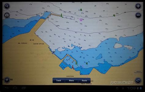 Морской GPS-навигатор на защищенном планшете (трансформере ...