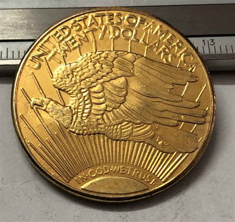 1923 United States Saint Gaudens $20 Twenty Dollars Gold Copy Coin