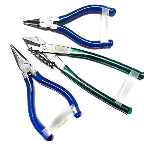 SNOK Tool 3 Pcs. Beading & Jewellery Making Kit, Mini Nose Plier, Mini ...
