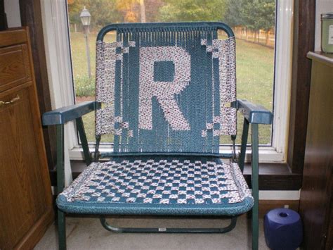 free macrame lawn chair patterns