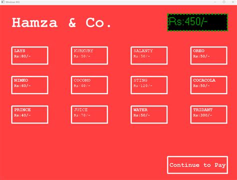 Image result for Vending Machine Java GUI