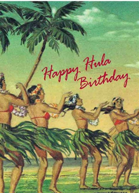 happy birthday in hawaiian cards | All Hawaii | Happy birthday vintage ...
