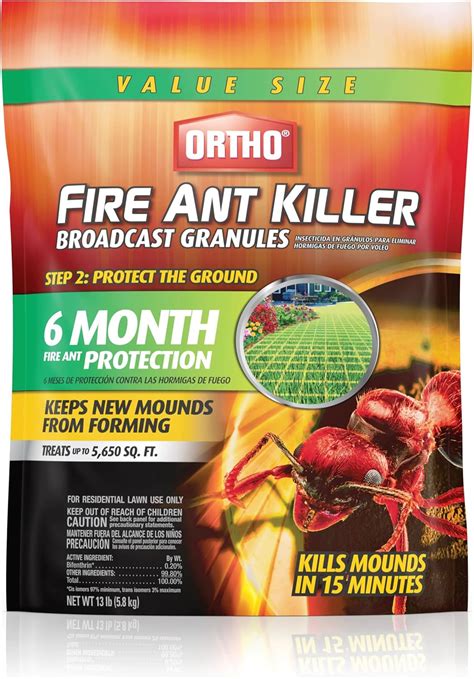 Amazon.com : Ortho Fire Ant Killer Broadcast Granules, Kills Mounds in ...