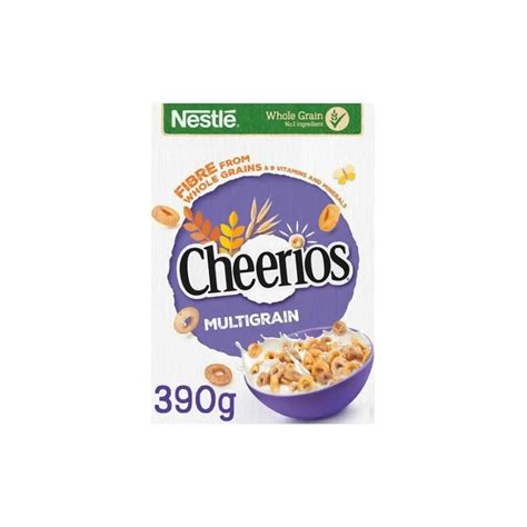 Buy Nestle Cheerios Multigrain Cereal 390g - Wholesome Breakfast Choice