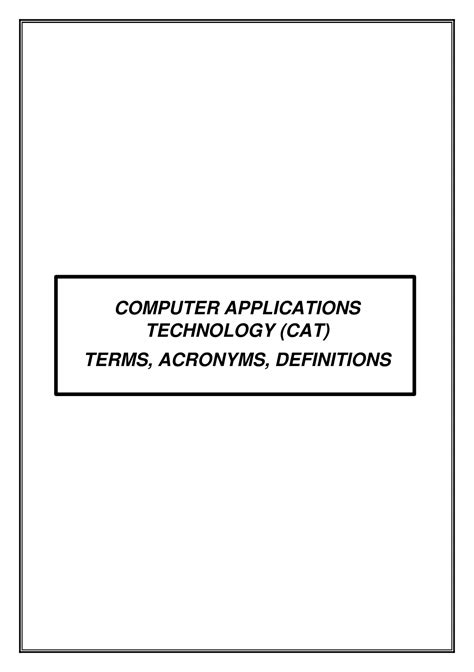 Image result for All Cat Grade 12 Terminologies Terms Definations