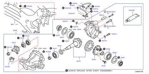 Infiniti Q70 Differential (Rear) - 38301-4GD1A | INFINITI, San Jose CA
