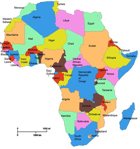 East African Countries - WorldAtlas