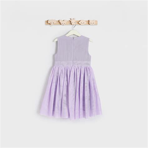 Buy Juniors Flower Applique Sleeveless ulle Dress from Juniors at just ...