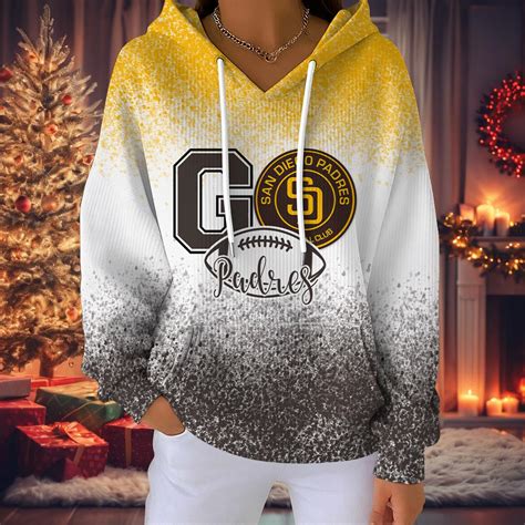 San Diego Padres Women Hooded Sweater – Nousty