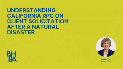 Understanding California RPC on Client Solicitation After a Natural ...
