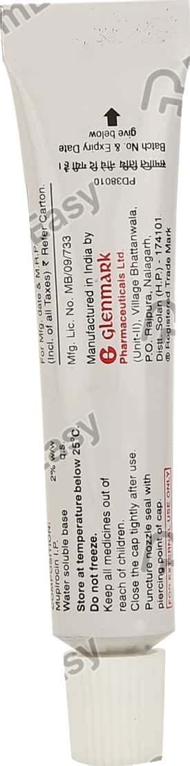 Supirocin 2 %W/W Ointment (5): Uses, Side Effects, Price & Dosage ...