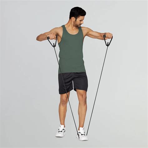 Nova Round Neck Racer Back Vest Olive Green – XYXX Apparels