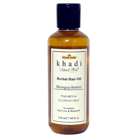 Herbal Hair Oil Bhringraj - Brahmi – Khadi Natural Herbs