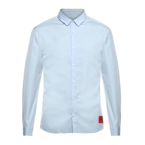 Buy Men Light Blue Solid Long Sleeve Formal Shirts Online - 560962 ...