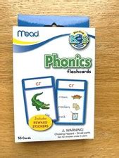 Mead Flashcards Phonics Grades K-2 55 Cards (63144) India | Ubuy